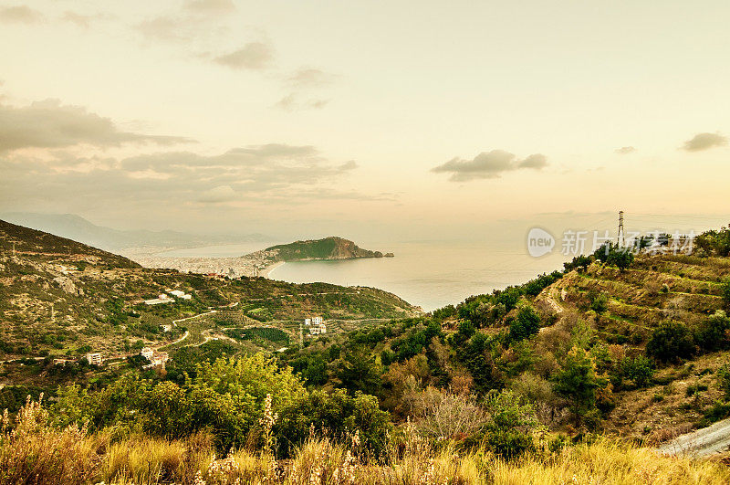 城市Alanya /土耳其